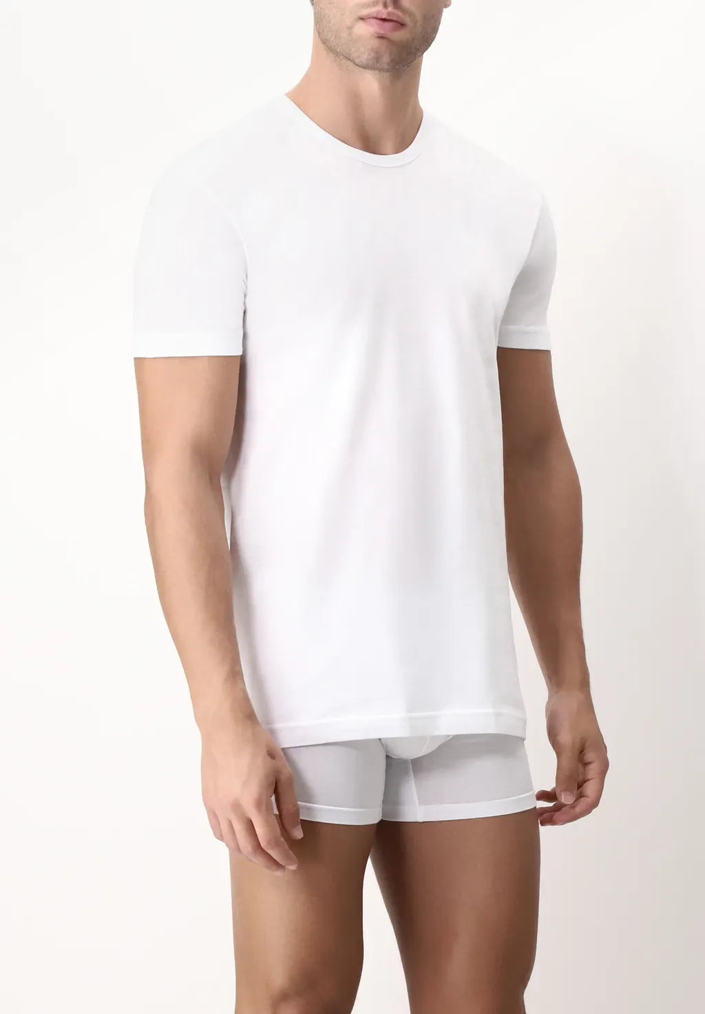 T-Shirt Girocollo 1328 in Cotone Natural Comfort