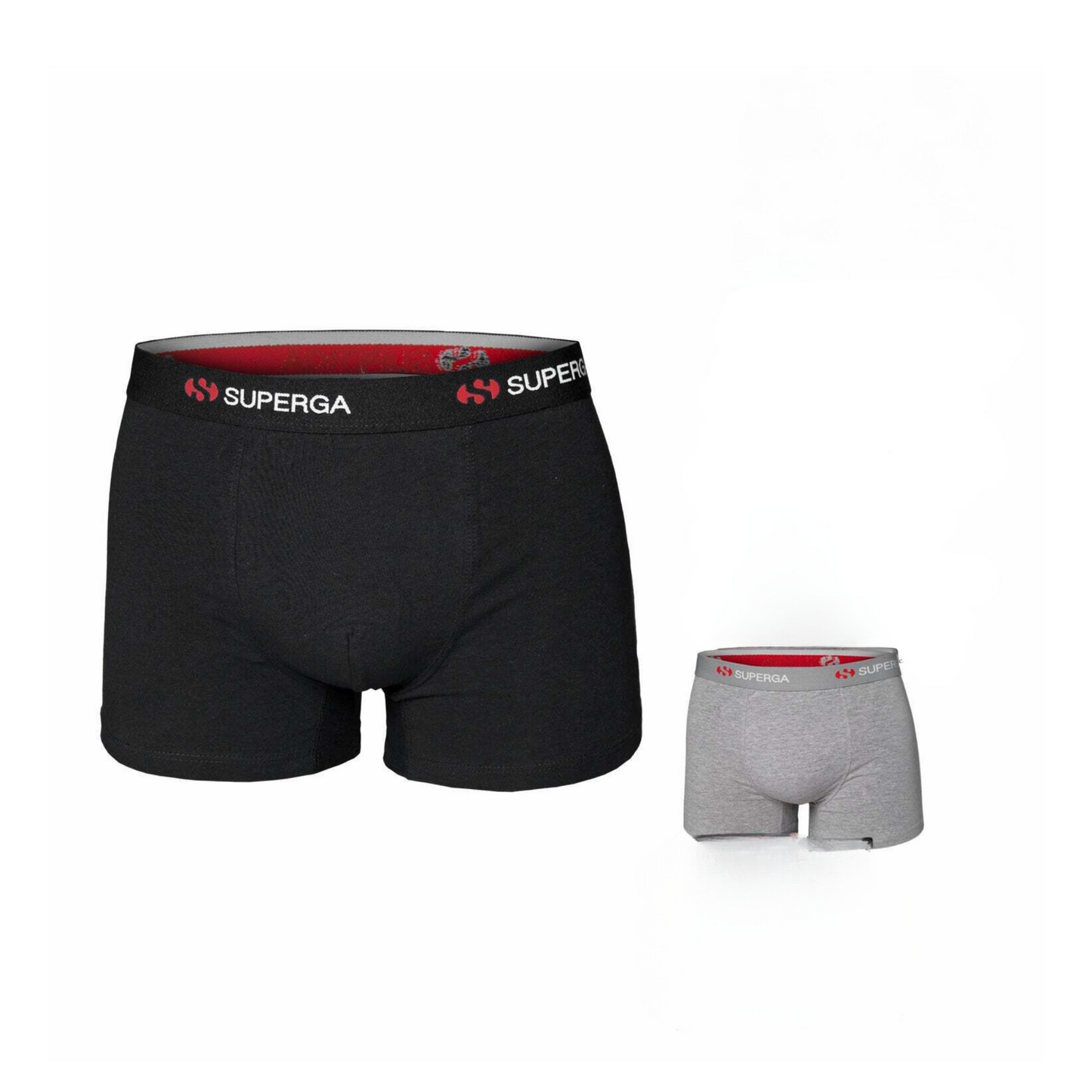 Boxer da uomo in cotone Bi-Pack