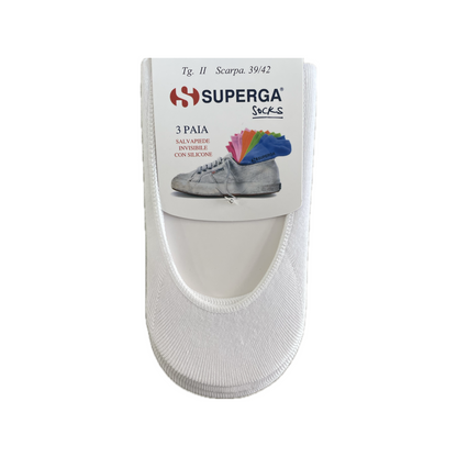 Supergo Salvapiede Invisibile Con Silicone  3 Paia