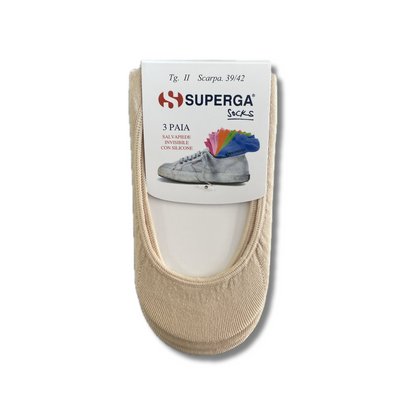 Supergo Salvapiede Invisibile Con Silicone  3 Paia